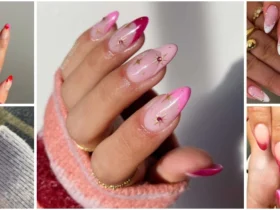 Pink-Base-French-Tip-Nails