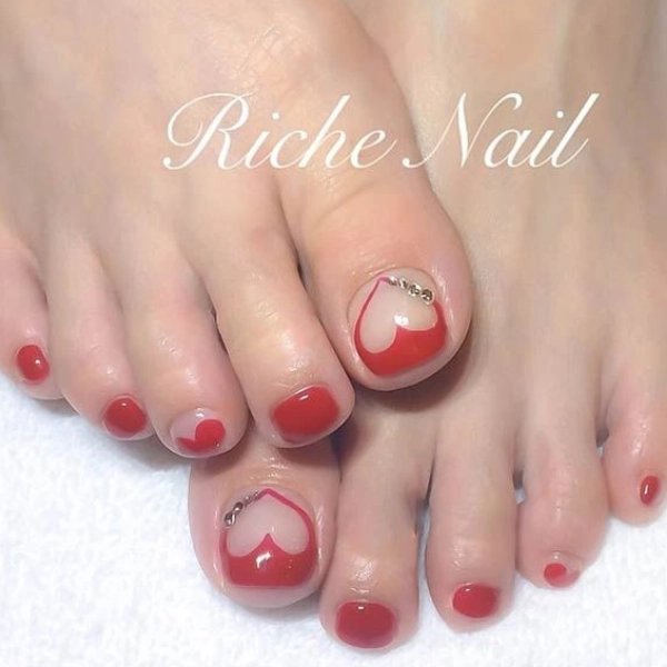 Red-French-Tip-Pedicure-Negative-Space