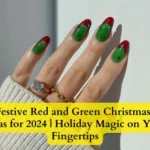 Red-and-Green-Christmas-Nails