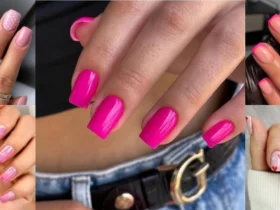 Short-Square-Pink-Nails-Ideas