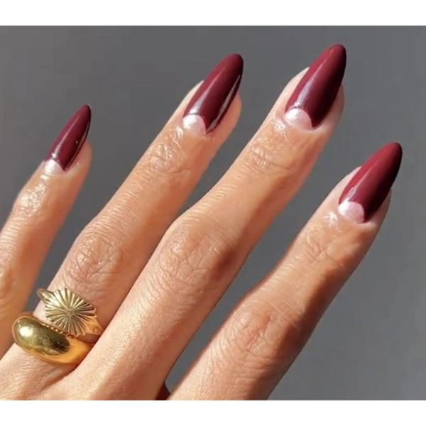 Stunning-Fall-Nail-Designs-Berry-Tones