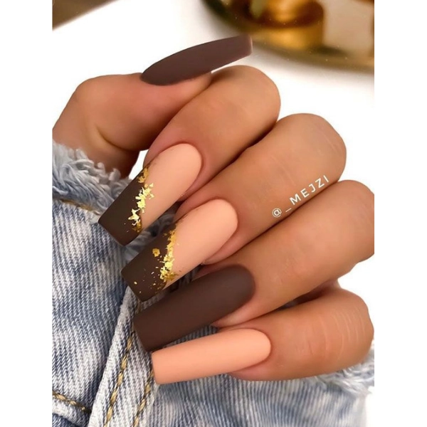 Stunning-Fall-Nail-Designs-Nude-Shades