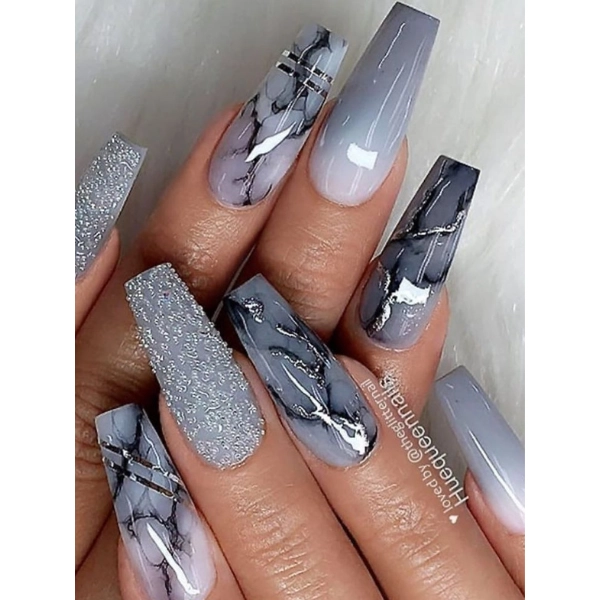 Stunning-Fall-Nail-Designs-Smoky-Grays