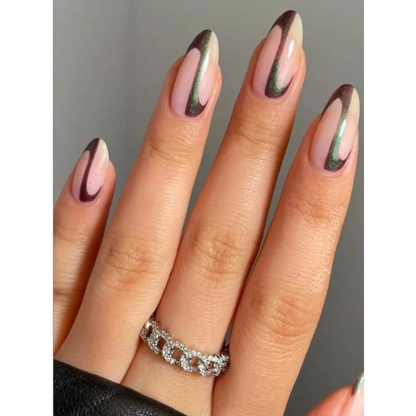 Stunning-Fall-Nail-Designs-Taupe-Tones