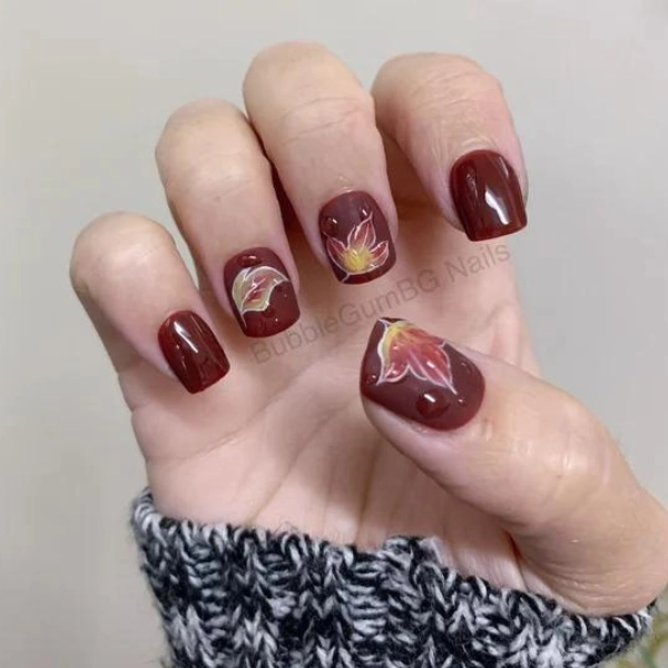 autumn-leaves-fall-nail-Crimson-Hues