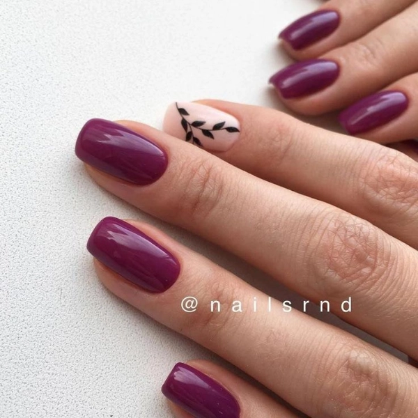 autumn-leaves-fall-nail-Muted-Mauves