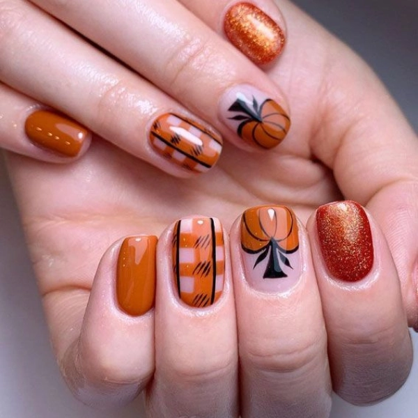 autumn-leaves-fall-nail-Pumpkin-Spice