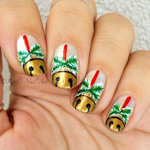 christmas-nails-Jingle-Bells