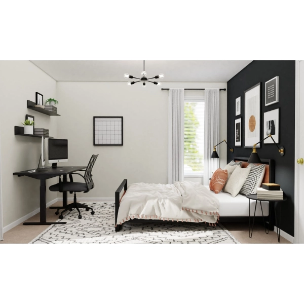 cozy-living-room-small-bedroom-Dual-purpose-Rooms