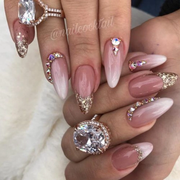 dope-nail-Almond-Jewel-Accents