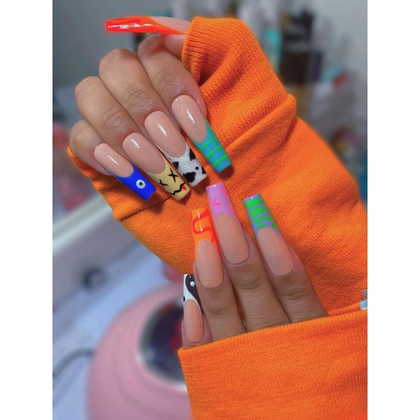 dope-nail-designs-Mix-and-Match