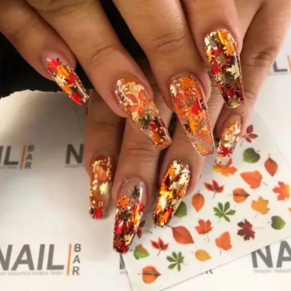 dope-nail-fall-Autumn-Leaves