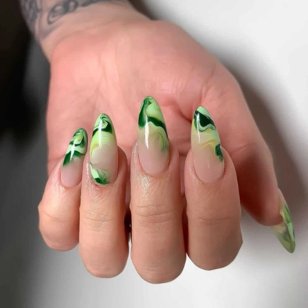 dope-nail-summer-Marble