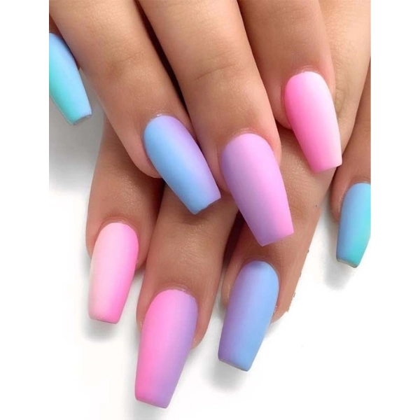 dope-nail-summer-Pastel-Ombre