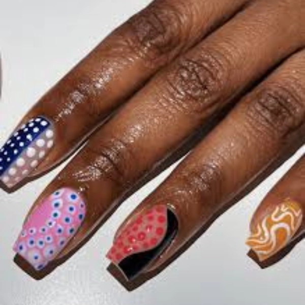 dope-nail-summer-Polka-Dot-Fun