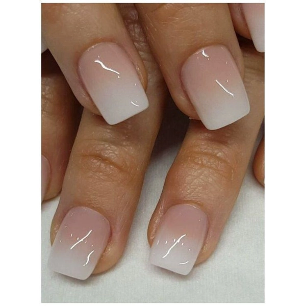 dope-nails-short-acrylic-French-Ombre