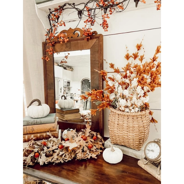 fall-decoration-Antique-Mirrors