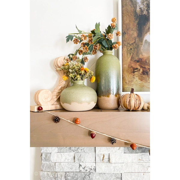 fall-decoration-Earthy-Vases