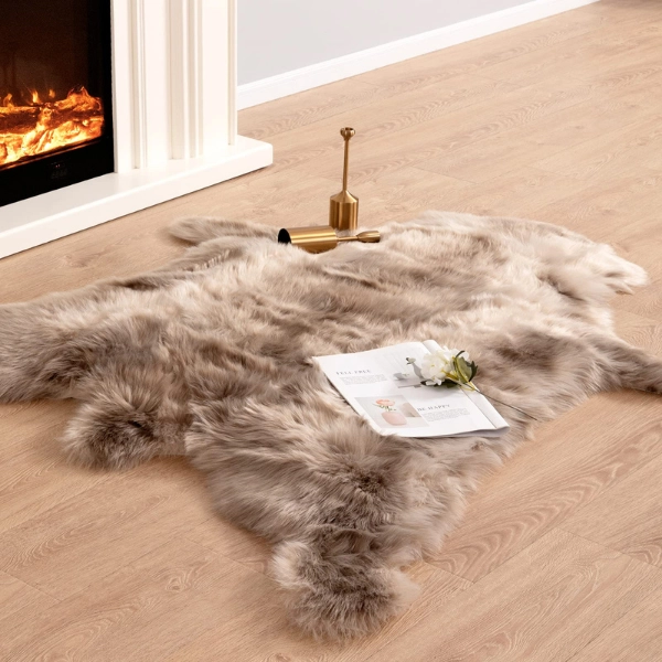 fall-decoration-Faux-Fur-Rugs