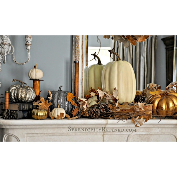 fall-decoration-Metallic-Accents