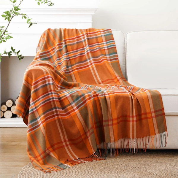 fall-decoration-Plaid-Blankets