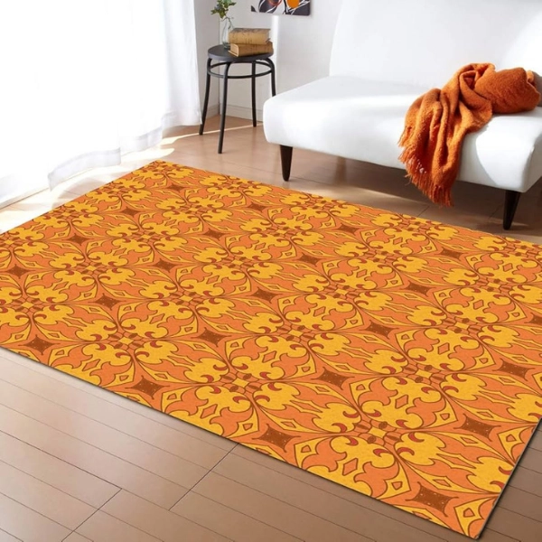 fall-decoration-Warm-toned-Area-Rugs