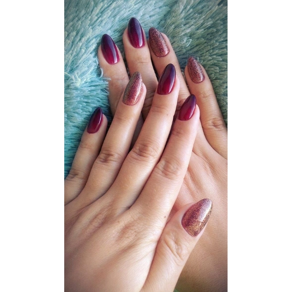 fall-nail-design-Autumn-Ombre