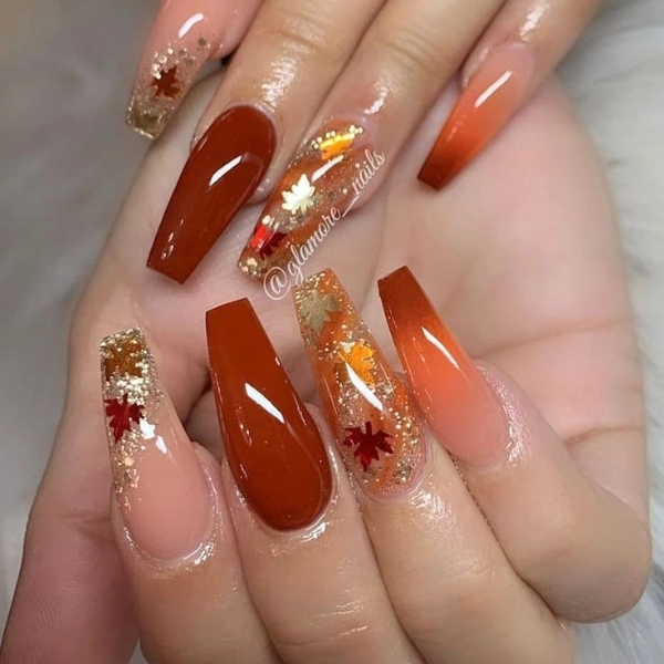 fall-nail-design-Fall-Foliage