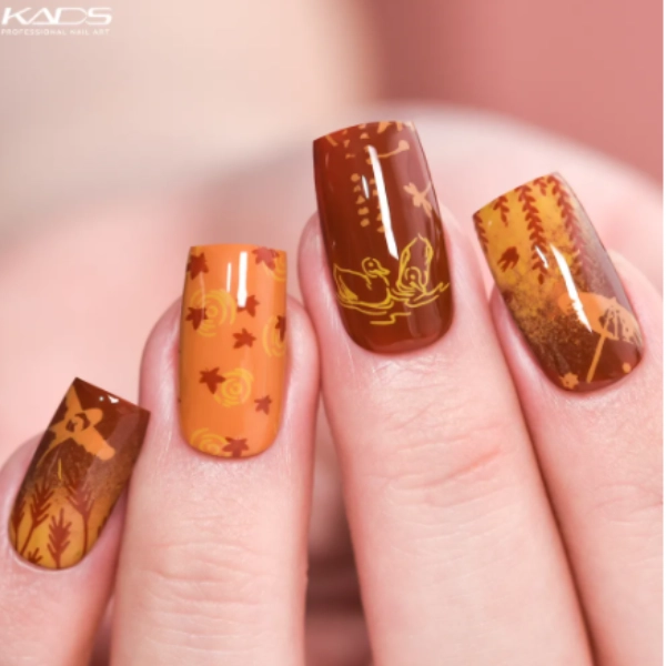 fall-nail-design-Harvest-Hues