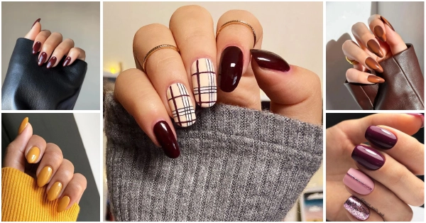 fall-nails-ideas-autumn-simple