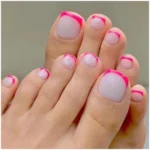 pedicure-ideas-pink-french-tips