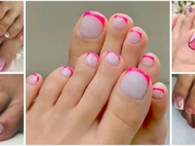 pedicure-ideas-pink-french-tips