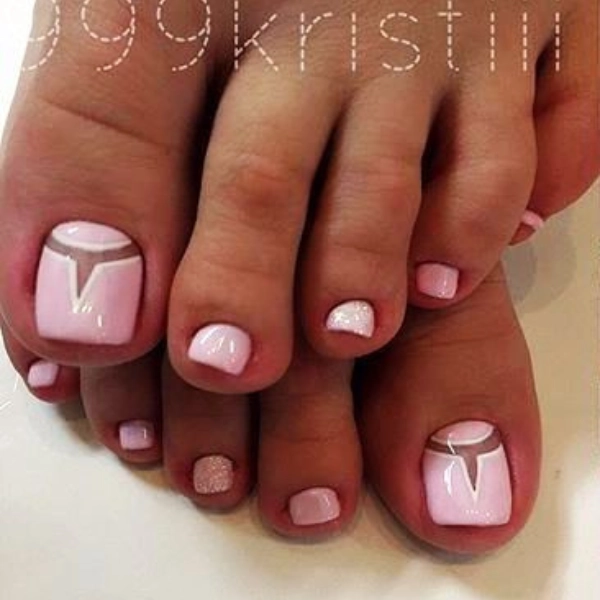 pedicure-ideas-pink-french-tips-Negative-Space