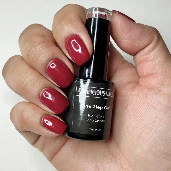 simple-fall-nails-Cranberry-Crush