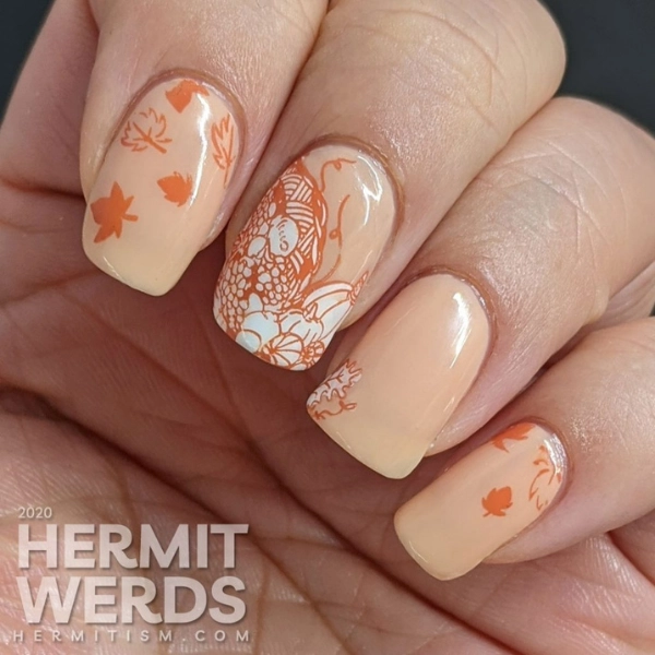 simple-fall-nails-Harvest-Hues