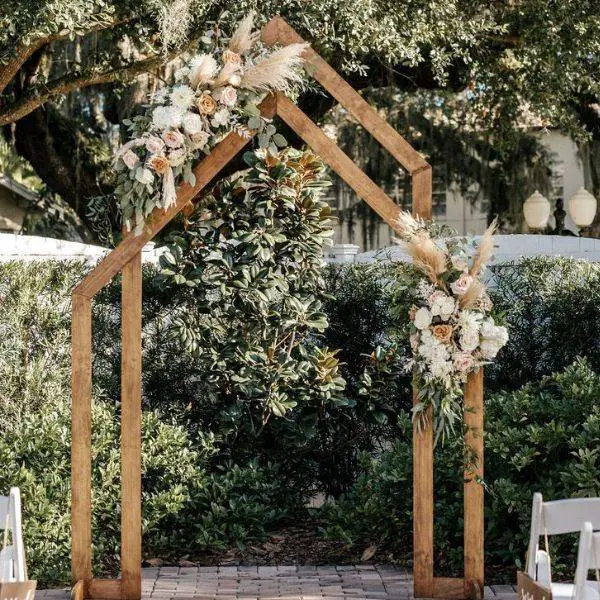 Rustic Wooden Arches