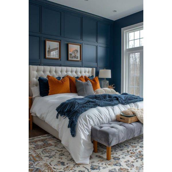 . Blue Accent Wall