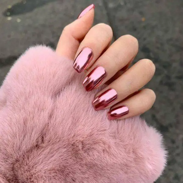 . Metallic Pink Chrome