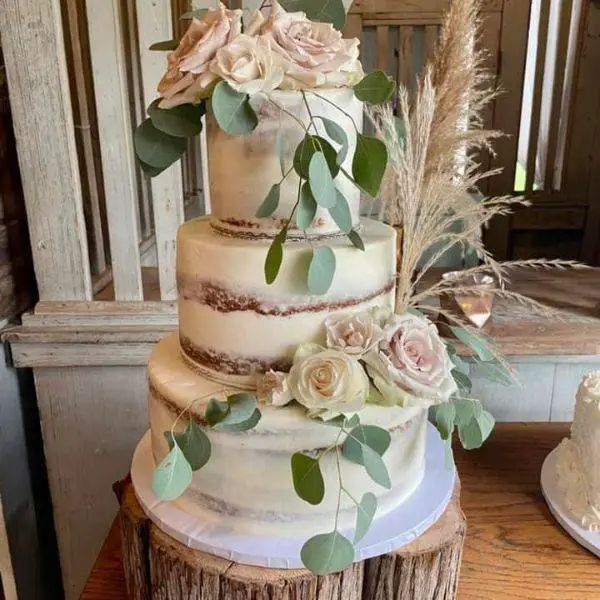 Tree Stump Cake Stand