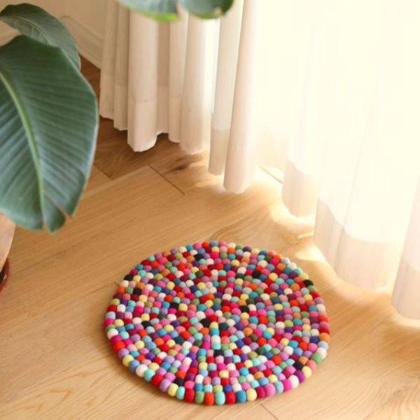 . Pom-Pom Rug