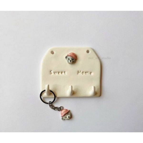 . Clay Key Holder