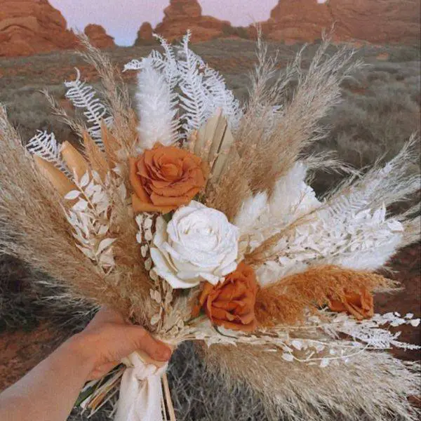 Feathers in Bouquets