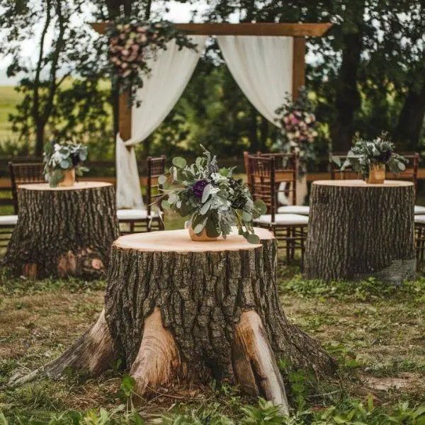  Rustic Cake Stands