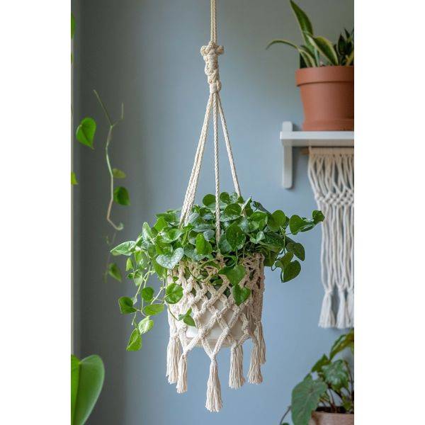 Hanging Macrame Planters