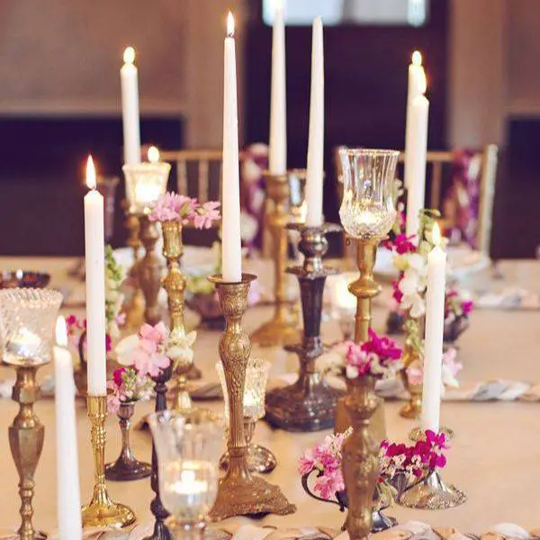 Vintage Brass Candlesticks