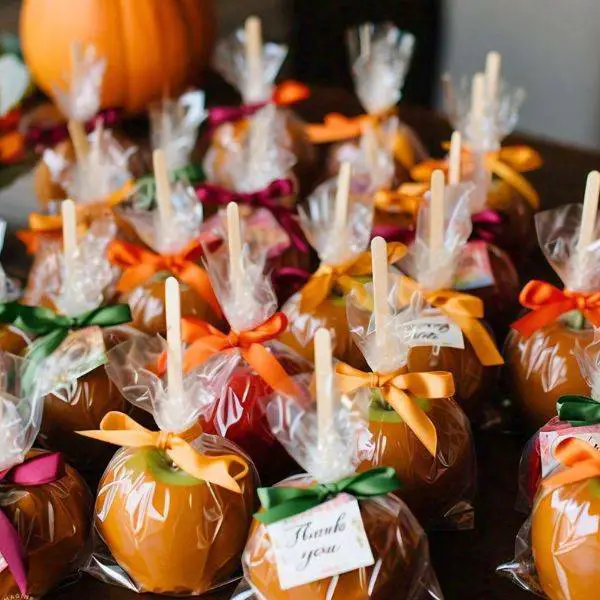 Caramel Apple Favors