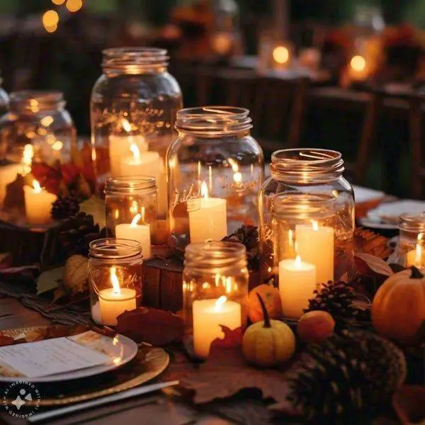 Mason Jar Votives