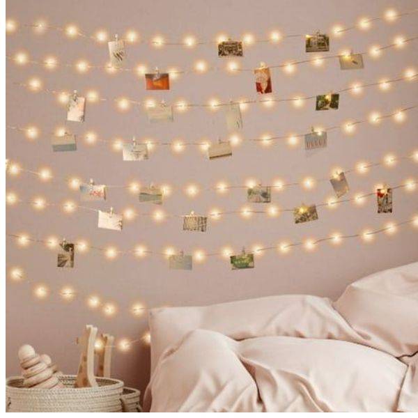 Pink String Lights