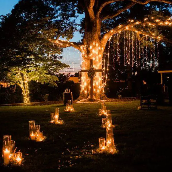 Candlelit Aisle