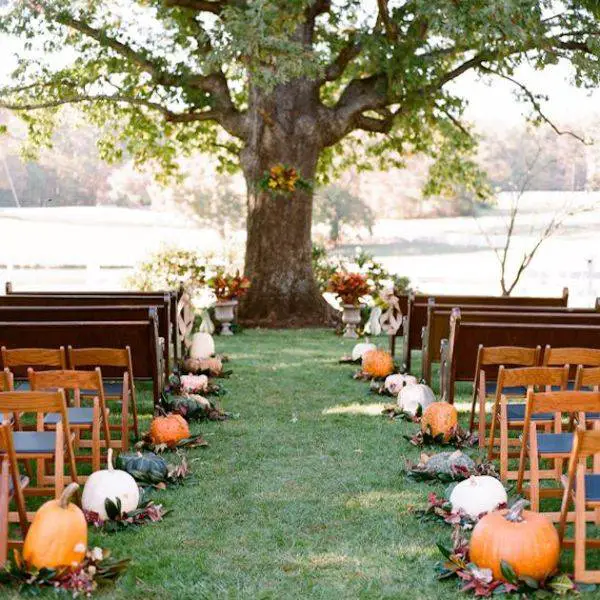  Pumpkin Aisle Markers